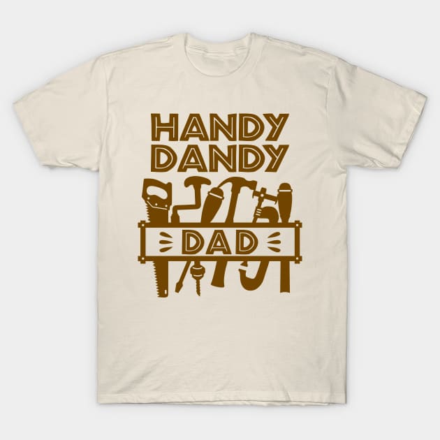 Handy Dandy Dad T-Shirt by Blended Designs